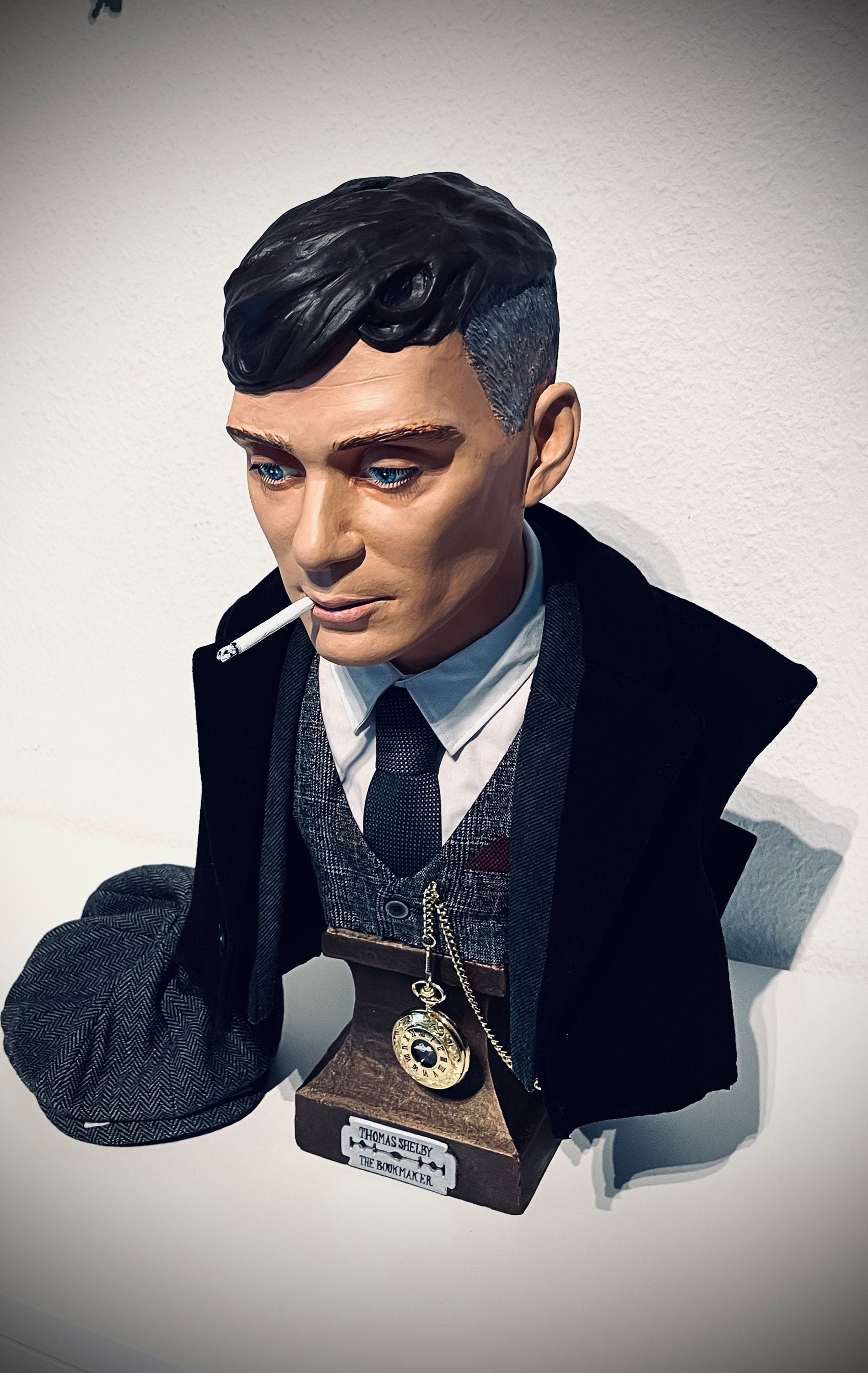 Thomas Shelby Skulptur | PEAKY BLINDERS - 21“ Höhe (55 cm)