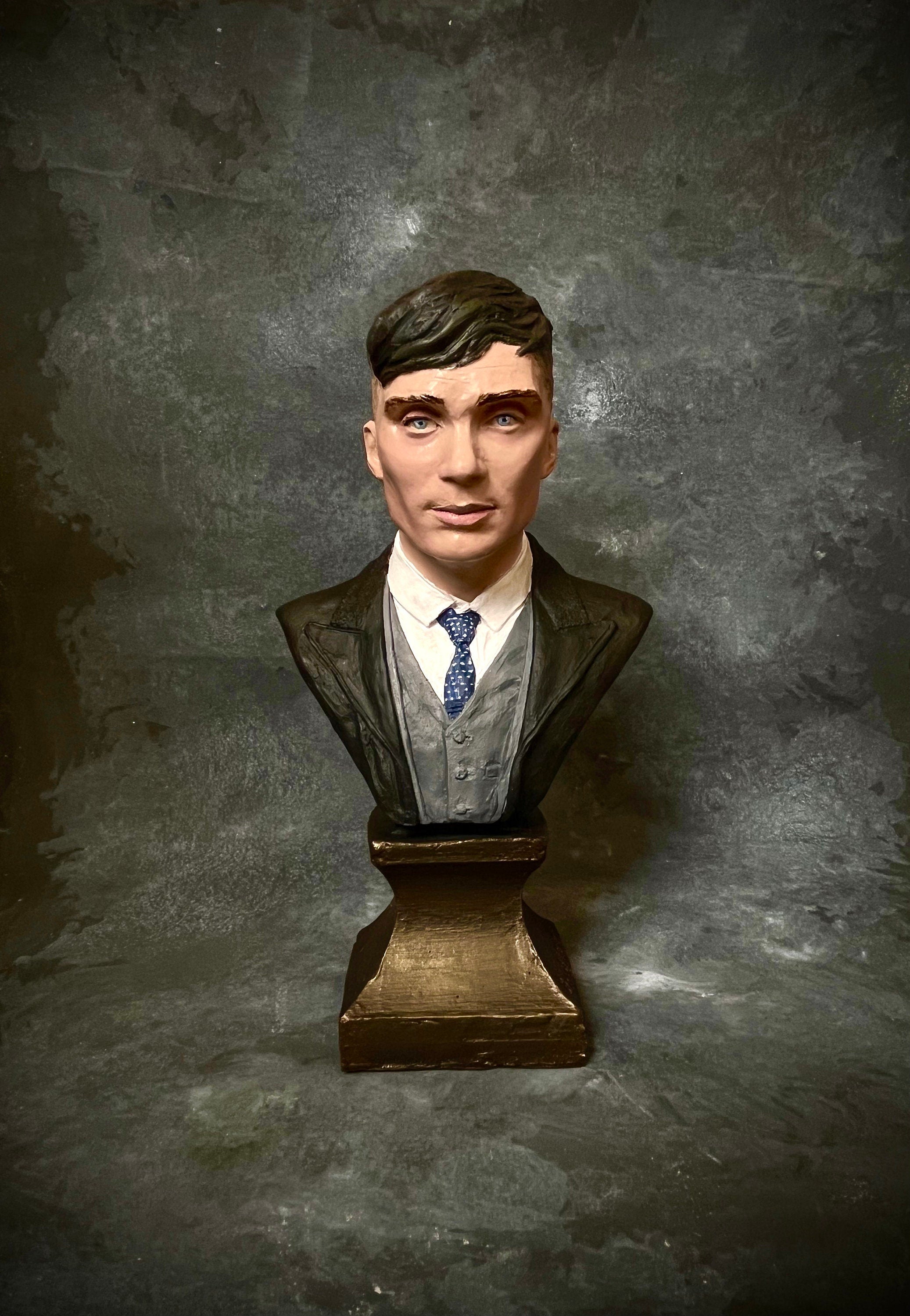 Tommy Shelby Skulptur | PEAKY BLINDER - 10,2 “Höhe (26 cm)