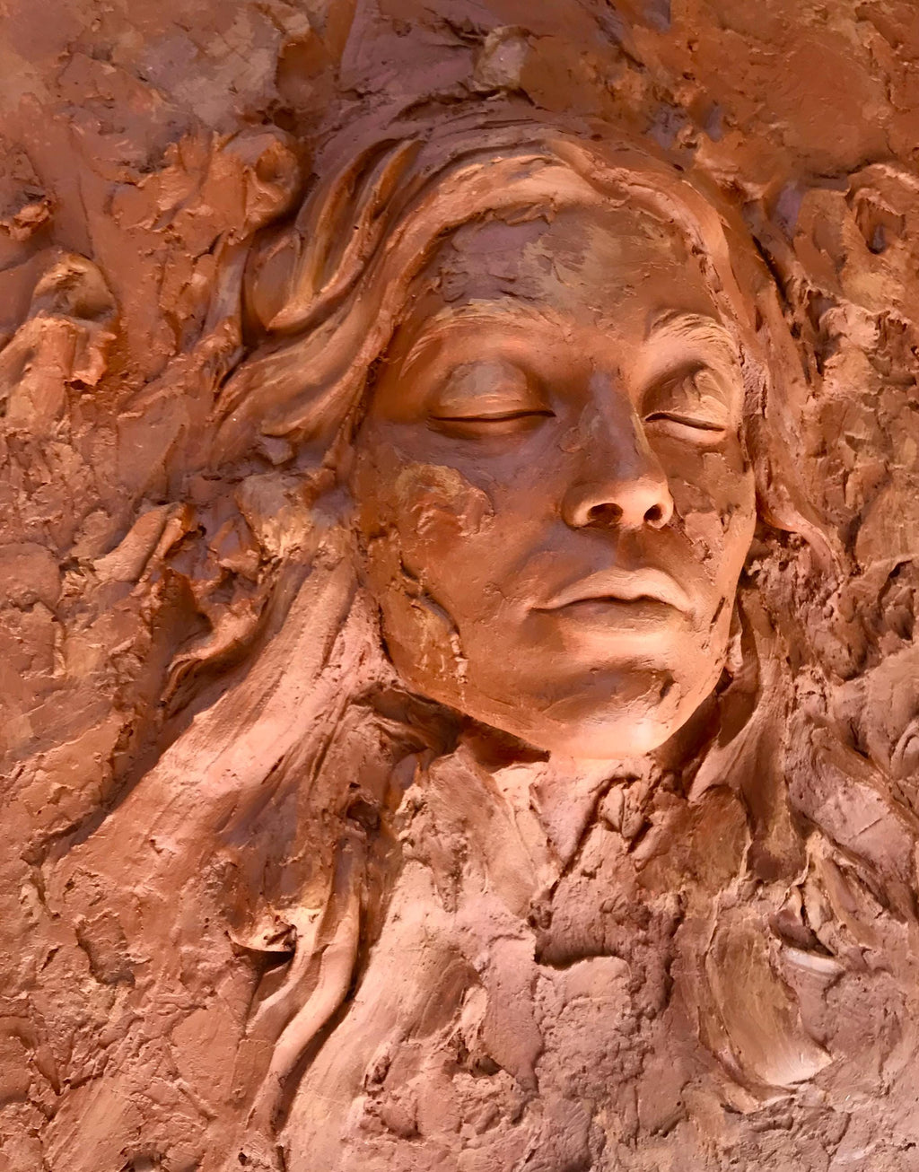 Handmade 3D Wall Art “Becoming“ | Sculptural Decor | Different Colors Available